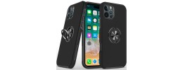 For iPhone 16 Pro Max 6.9 inch Sturdy Bracket Kickstand Magnetic Hybrid - Black