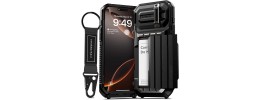 For iPhone 16 Pro Max 6.9 inch Wallet ID Card Holder Case Cover - Black