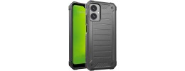 For iPhone 16E (E edition) / SE4 (2025) CD Texture Design  Magnetic Car Mount Friendly HQ Hybrid - D