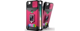 For iPhone 16E (E edition) / SE4 (2025) CD Texture Design  Magnetic Car Mount Friendly HQ Hybrid - F