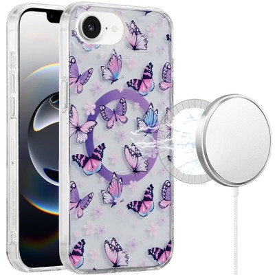 For iPhone 16E (E edition) / SE4 (2025) Double Layer Design IMD TPU Case - L