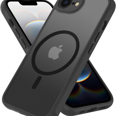 For iPhone 16E (E edition) / SE4 (2025) Spread Love Glitter Shimmer Diamond Edged Hybrid Case - Black