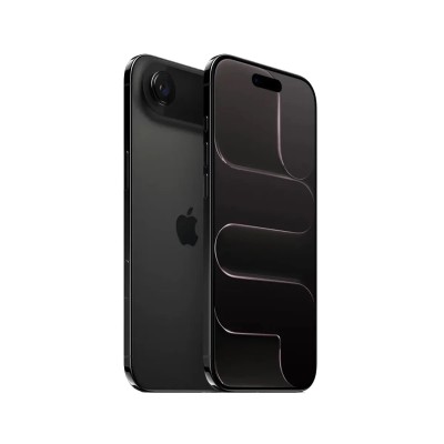 For iPhone 17 Air CD Texture Design Magnetic Car Mount Friendly HQ Hybrid - Black