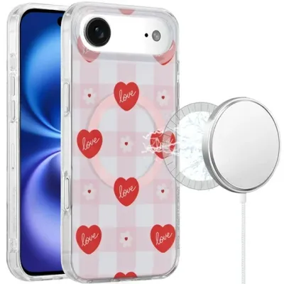 For iPhone 17 Air Double Layer Design IMD TPU Case - A