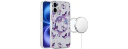 For iPhone 17 Air Double Layer Design IMD TPU Case - E
