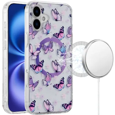 For iPhone 17 Air Double Layer Design IMD TPU Case - E