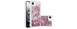 For iPhone 17 Air Muti-Color Floral Bling Stones Ornaments Case  Pink
