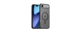 For iPhone 17 Air Sturdy Ultra [Magnetic Circle] Thick 3mm  Transparent Hybrid - Smoke
