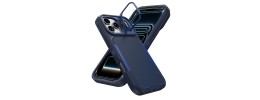 For iPhone 17 Exquisite Tough Shockproof Hybrid Case Cover - Blue