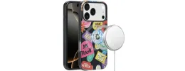 For iPhone 17 Pro Max [Magnetic] Double Layer Design IMD Case  Fashion Rebel
