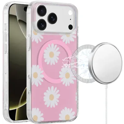 For iPhone 17 Pro Double Layer Design IMD TPU Case - C