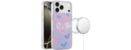 For iPhone 17 Pro Double Layer Design IMD TPU Case - E