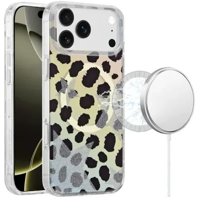 For iPhone 17 Pro Double Layer Design IMD TPU Case - J