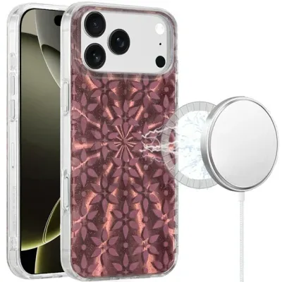 For iPhone 17 Pro Double Layer Design IMD TPU Case - N