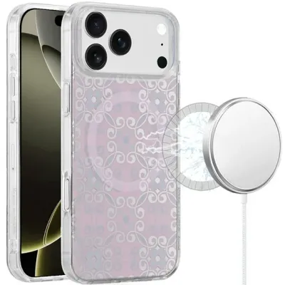 For iPhone 17 Pro Double Layer Design IMD TPU Case - T