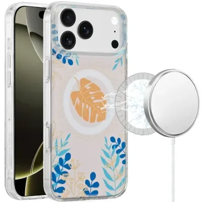 For iPhone 17 Pro Double Layer Design IMD TPU Case - U