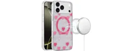 For iPhone 17 Pro Max Double Layer Design IMD TPU Case - F