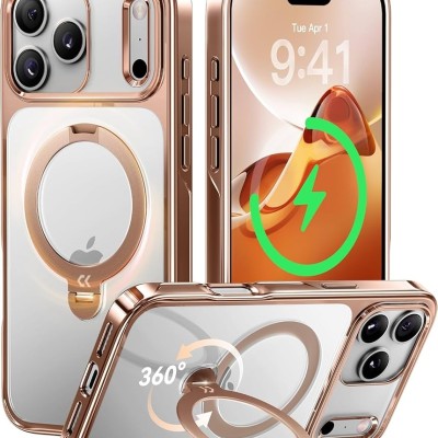 For iPhone 17 Pro Max Full Diamond with Ornaments Case Cover  Gold Exquisite Garden