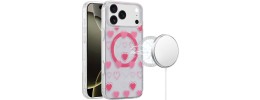 For iPhone 17 Pro Max [Magnetic] Double Layer Design IMD Case  Cherry