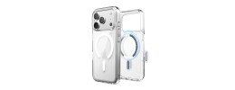 For iPhone 17 Pro Max Premium Edged Core Matte Thick Super Magnetic Hybrid Case - Clear