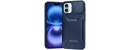 For iPhone 17 Ultimate U Design Hybrid with Camera Window  Covering - Dark Blue