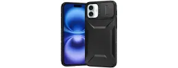 For iPhone 17 Ultimate U Design Hybrid with Camera Window  Covering - Black