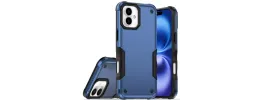 For iPhone 17 Pro Max Exquisite Tough Shockproof Hybrid Case  Cover - Blue