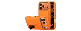 For iPhone 17 Pro Max PEAK 3in1 Toughest Hybrid with Stand Cover Case - Cosmic Orange