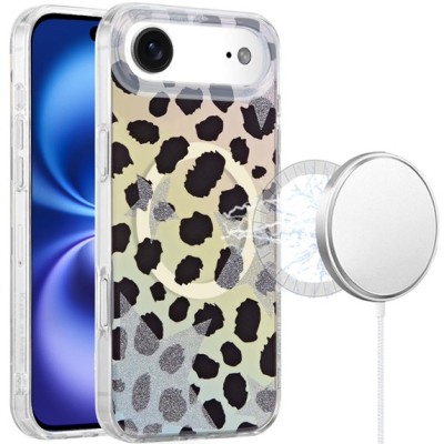 For iPhone 17 Air Double Layer Design IMD TPU Case - J