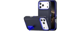 For iPhone 17 Pro PEAK 3in1 Toughest Hybrid with Stand Cover  Case - Black/Blu