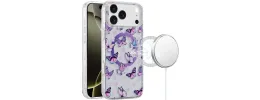 For iPhone 17 Pro Max Double Layer Design IMD TPU Case - E