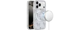 For iPhone 17 Pro Max [Magnetic] Double Layer Design IMD Case  Dogs