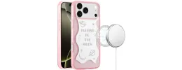 For iPhone 17 Pro Max Double Layer Design IMD TPU Case - R