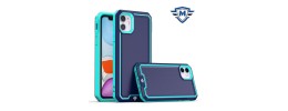 For iPhone 11 METKASE Rank Tough Strong Modern Fused Hybrid in Slide-Out Package - Blue