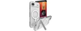 For iPhone SE 3 (2022) SE/8/7 Acrylic Tough 2.5mm Transparent ShockProof Hybrid Case Cover - White