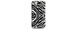For iPhone SE 3 (2022) SE/8/7 Bling Animal Design Glitter Hybrid Case Case - Blue Zebra