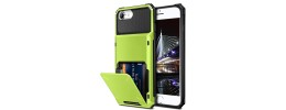 For iPhone SE 3 (2022) SE/8/7 Chrome Big Diamond All Around TPU Case Cover - Midnight Green