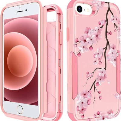 For iPhone SE 3 (2022) SE/8/7 Creative Design Hybrid Cover Case - A