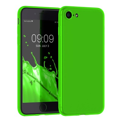 For iPhone SE 3 (2022) SE/8/7 Electroplated Fashion Solid Color TPU Case Cover - Light Green