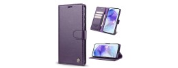 For iPhone SE 3 (2022) SE/8/7 Luxury Side Magnetic Button Card ID Holder PU Leather Case Cover - Rose Gold Butterfly Swirl
