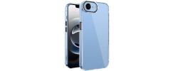For iPhone SE 3 (2022) SE/8/7 METKASE Magnetic Ring Stand Premium Ultra Rugged ShockProof Hybrid in Slide-Out Package - Light Blue