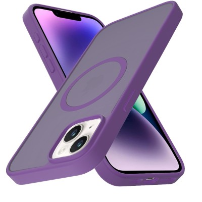 For iPhone SE 3 (2022) SE/8/7 METKASE Premium RANK Design Fused Hybrid in Slide-Out Package - Purple Lily