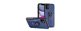 For iPhone SE 3 (2022) SE/8/7 Optimum Magnetic RingStand Case Cover - Blue