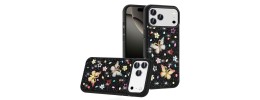 For iPhone SE 3 (2022) SE/8/7 Passion Square Hearts Diamond Glitter Ornaments Engraving Case Cover - Garden Butterflies White