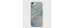 For iPhone SE 3 (2022) SE/8/7 Passion Square Hearts IMD Design with Diamond Ring Stand Case Cover - C