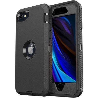 For iPhone SE 3 (2022) SE/8/7 ROCK Solid Tough Shockproof Ultimate Hybrid Case Cover - Color Combination E