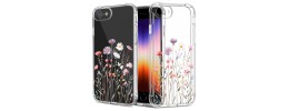 For iPhone SE3/SE2/i8/i7 Exotic ShockProof Design Hybrid Case Cover - Colorful Floral