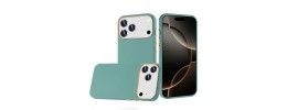 For iPhone 17 Pro Max Classy Slick Chromed Around Hybrid Case  Cover - Teal
