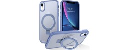 For iPhone XR Rank [Magnetic Circle] Tough Strong Modern Fused Hybrid - Blue