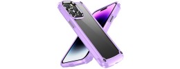 For iPhone XR Ultimate U Design Hybrid with Camera Window Covering - Purple